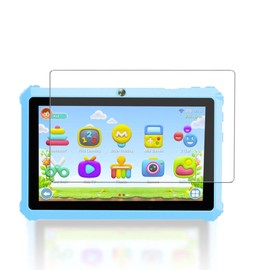 YAJOJO Screen Protector for YINOCHE KIDS711 7 Inch kids tablet, 9H Hardness Tempered Glass for YINOCHE KIDS711 Kids Tablet Anti-Scratch, Bubble Free, HD Clarity