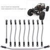 EVTSCAN RC Car Connecting Rod, Pack of 10 Stainless Steel
