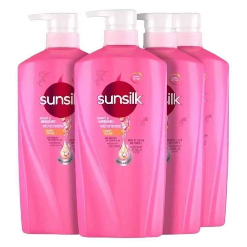 { Ready stock big promotion }sunsilk shampoo 650Ml STRENGTH &