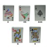 Unbranded Playing Cards Ace, Queen, King Refillable Butane Lighter -
