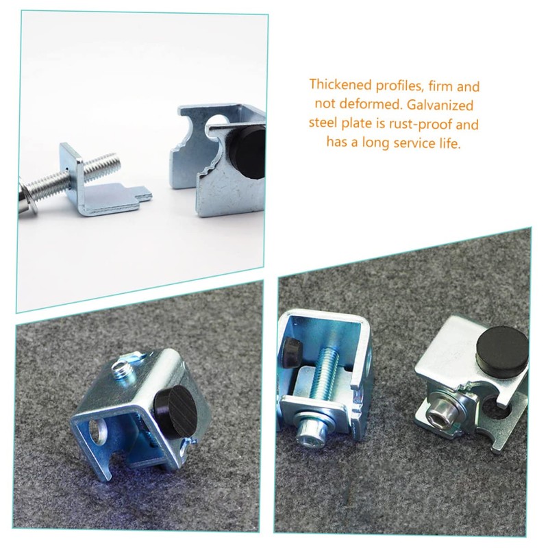 DOITOOL Sturdy Sliding Door Stopper Automatic Door Stopper for Track
