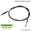 Front Brake Cable for Kawasaki KLX110 2010-2025 Dirt Pit Bike