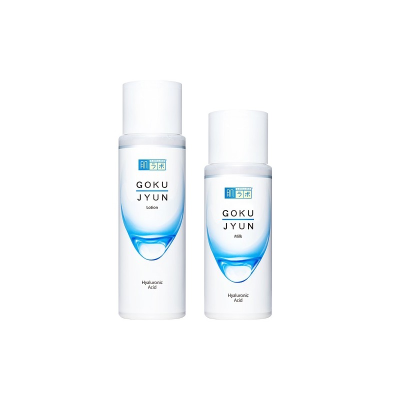 Hada Labo Gokujyun 2-piece set (lotion 170mL + milk 140mL