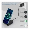 1 H Cargador Inalámbrico Qi Carga Turbo Qc 3.0 Ip/sa