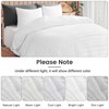NEXHOME PRO Duvet Cover Full Size, White 3 Pieces Boho