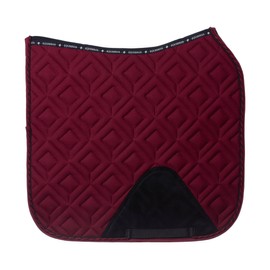 Equinavia Stockholm Dressage Pad - Wine Red - Horse