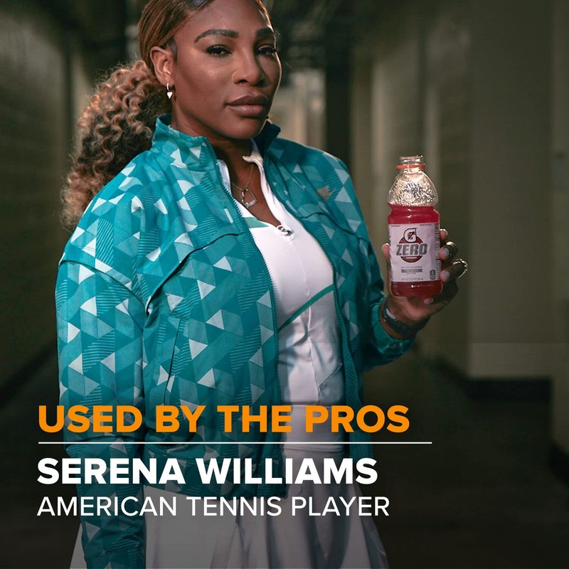 Gatorade Zero Sugar Thirst Quencher, Glacier Cherry Variety Pack, 20