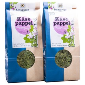 Sonnen tor Organic Sonnentor cheese poplar set: 2x cheese poplar (blue mallow) loose organic (each 50g) - AT-BIO-301