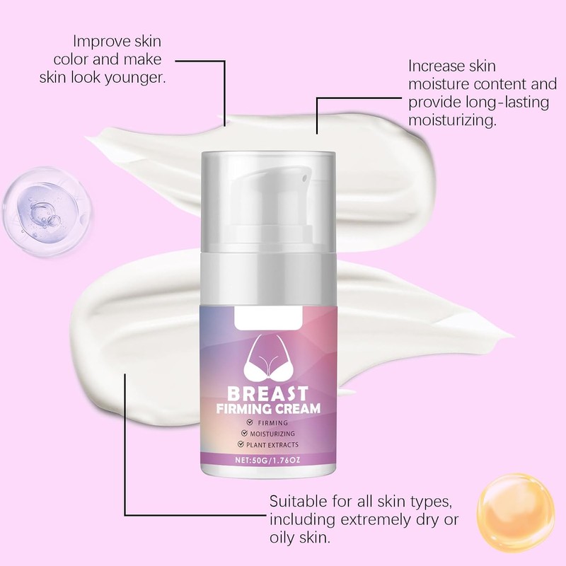 Bluemega Crema Reafirmante de Senos- Mejora Suavidad Y Elasticidad