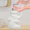 Amaauto Elephant Soap Dispenser, Refillable Liquid Soap Dispenser for Bathroom