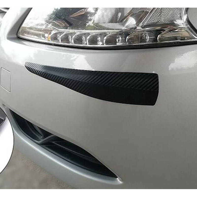 iSpchen Bumper Protector Car Front Bumper Spoiler Lip Anti-Collision Rubber