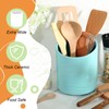 Teenyyou 7.4" Large utensils holder for kitchen counter Ceramic kitchen