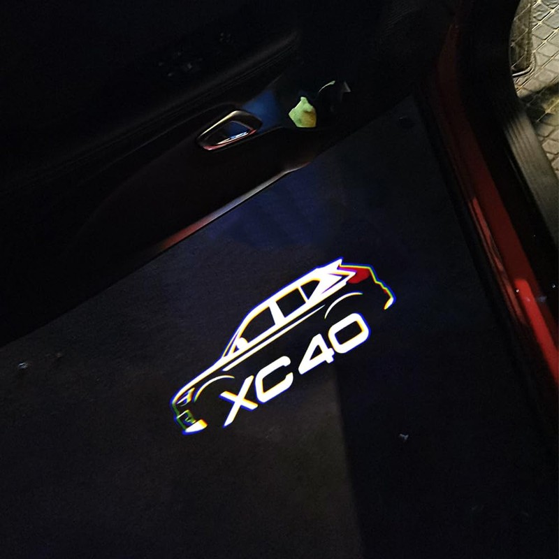 Volvo XC40 Car Curtain LED Curtain Lamp Welcome Light Courtesi
