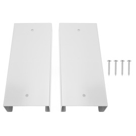 2 Pcs Mason Jar Organizer Space Saving Aluminum Alloy Kitchen Under Cabinet Storage Rack 3.25in