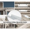 DOJA Barcelona Rafter Purlin Anchor, 210 x 32 mm, Right,