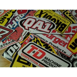 20+ Offical Race Car Decals Stockers Racing Nascar Cup NHRA Street Outlaws