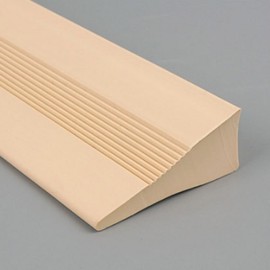 1PC Non-Slip Door Wedge & Stopper - Door Slam Prevention & Gap Protection Tool Soft Beige