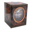 Ball Ashtray with Windproof Lid Retro Dragon Stereoscopic Relief Zinc