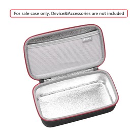 RLSOCO RLSOCO Carrying Case for Asthma Inhaler for Kids and Adults, Inhaler Spacer Travel Case for Device, Mask and Other Accessories - Black (Case Only)