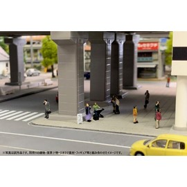 Tomytec Scene Collection The Human 142 People in Front of the Station Diorama Supplies