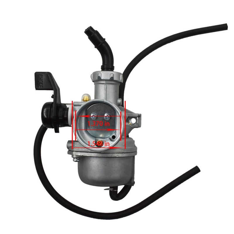 ANTUKO Carburetor Carb with Hand Choke Replacement for KLX 110