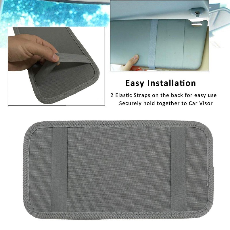 ZugGear Car Sun Visor Organizer, Auto Visor Holder Interior Accessories