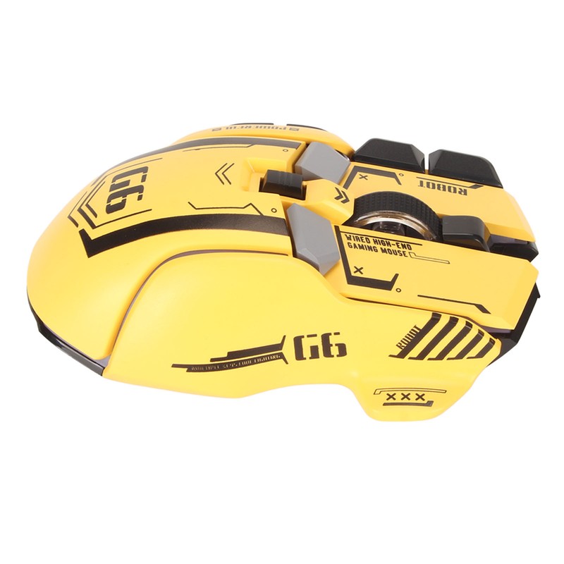 Wired Gaming Mouse 10 Button Macro Programmable 13 RGB Lighting