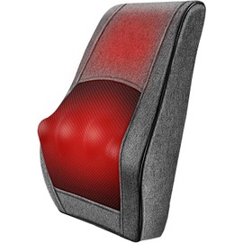 3 Speed Intensities Back Massager with Heat, 2025 Upgrade Shiatsu Massage Pad 15"x13", 3D Kneading for Neck Shoulder Back, Gifts