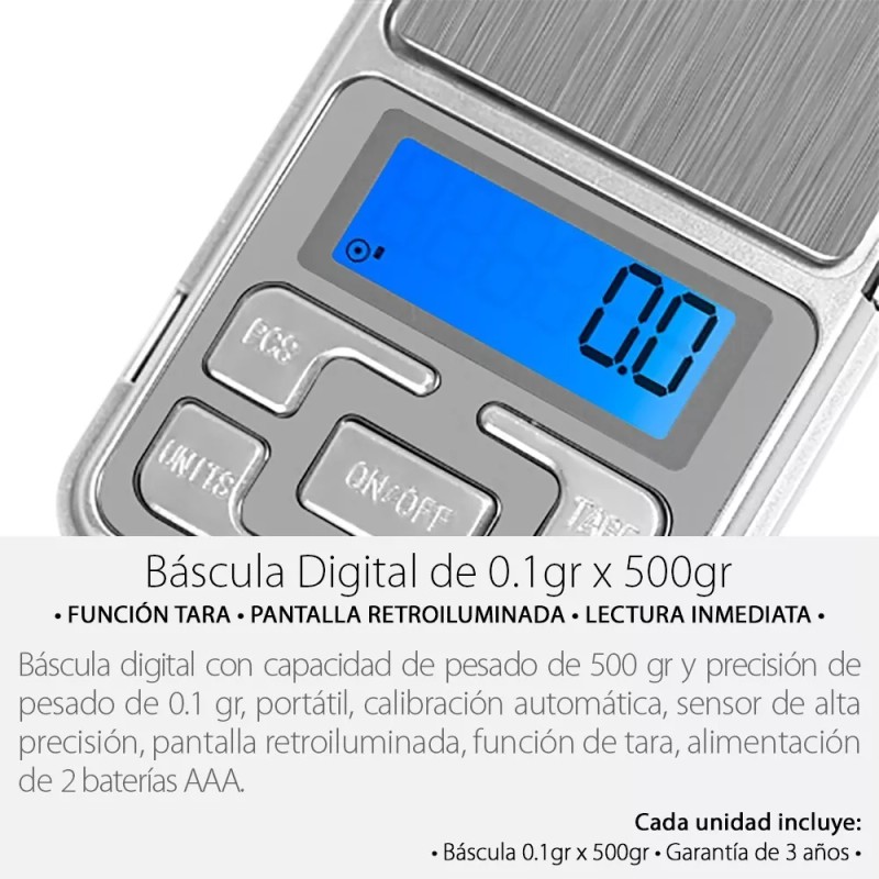 Mercader Digital Paquete De 10 Bascula Gramera De 0.1gr X