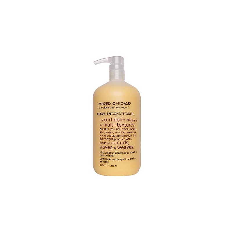 Mixed Chicks Curl Defining & Frizz Eliminating Leave-In Conditioner, 33