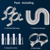 SARANICE Pellet Stove Vent Kit - 2" Aluminum Stove Pipe,