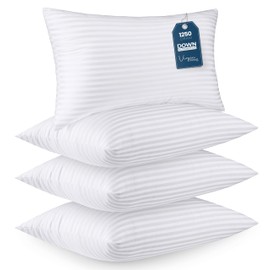 Utopia Bedding Pillows King Size Set of 4 (White), Hotel Pillows, Cooling Pillow for Side, Back or Stomach Sleepers