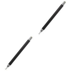 Gatuida 2pcs Magnetic Stylus Pen Disc Tip Multifunctional Capacitive Stylus for Tablets and Smartphones Black for Drawing and Note-Taking