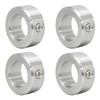 Sinosufanes 304 Stainless Steel Shaft Collar Set Screw H7 Tolerance