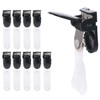 BROWN PARKER Band Clips, Moving Pocket Clips, Set of 10