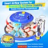 Incubator for Hatching 18 Eggs - Automatic Turning Smart Temp