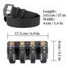 HiiFeuer Medieval Embossed Alchemy Faux Leather Buckle Belt with 4