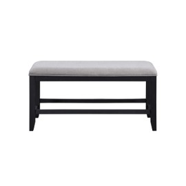 Steve Silver Furniture Yves Counter Bench Grey