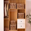 VinneGenzz Storage Bins Boxes with Zipper Lid Leopard Print Cute
