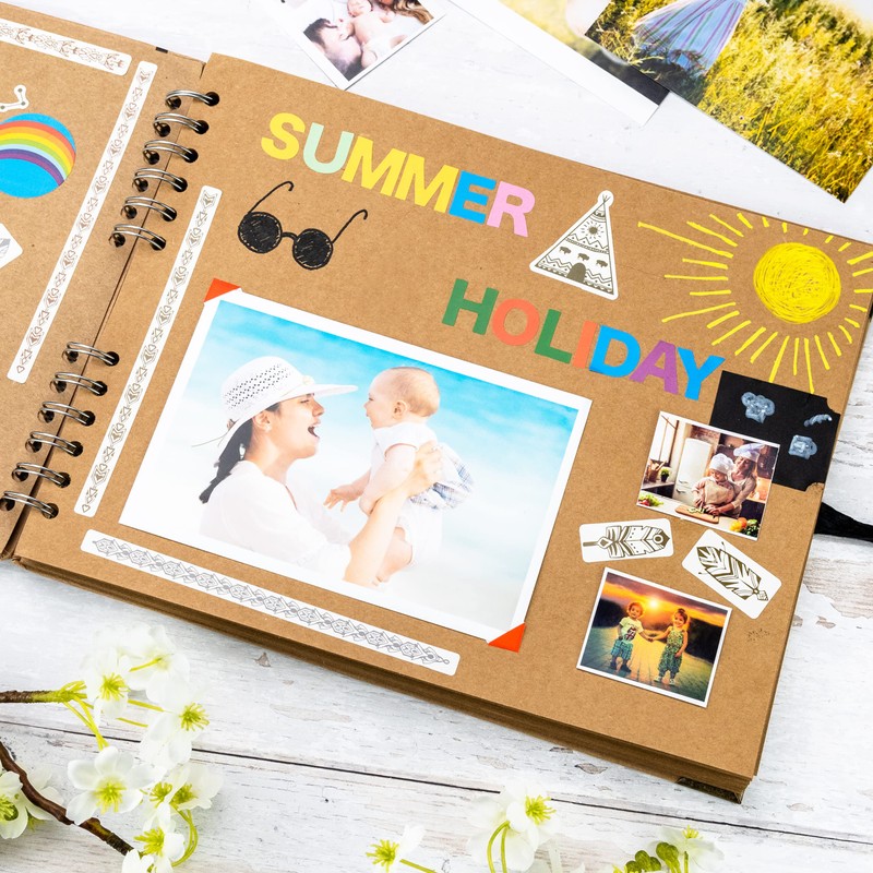 Bstorify Large Photo Album Scrapbook 50 Pages 28 x 22