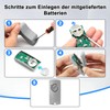 433.92 MHz Garage Door Handheld Transmitter, Replacement for ECOSTAR RSE2