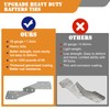 (50 PCS) Hurricane Straps Brackets H2.5A 18-Gauge Galvanized Hurricane Tie