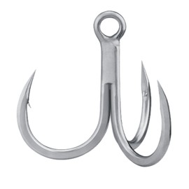 BKK GT-REX Treble Hook | 6/0 | 5-Pack | 7X | Saltwater Ultra-Antirust Coating | Hand Ground | Popping & Stick Baits