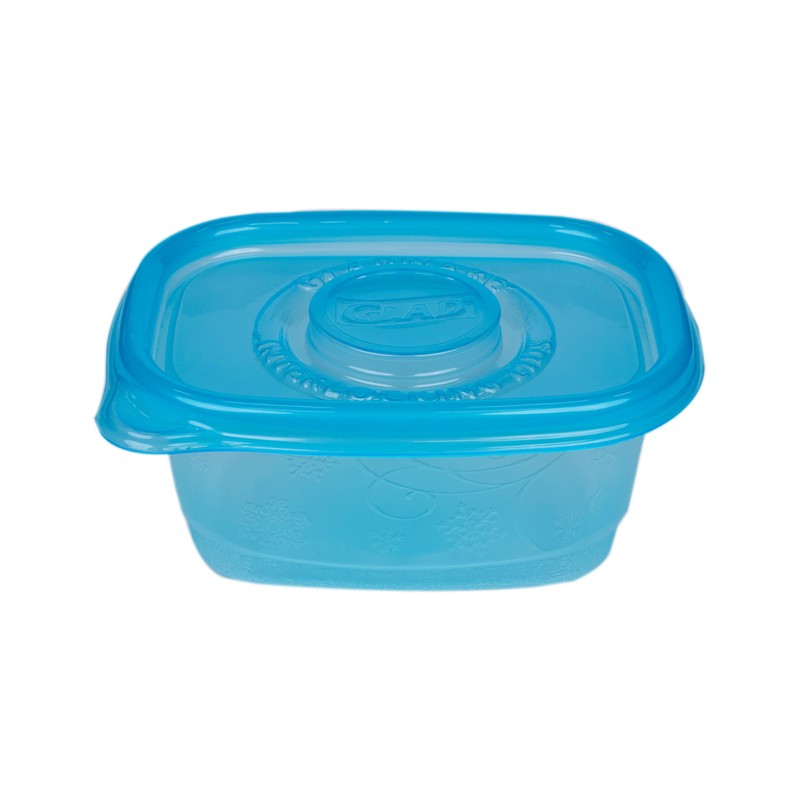 Glad GladWare Freezerware Food Storage Containers - Small Rectangle -