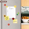 20 Pcs Flower Cute Fridge Magnets, Rose Sunflower Daisy Refrigerator