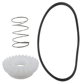 WH05X24185 Washing Machine Clutch & WH01X24434 Washer Spring & WH01X27538 Washer Drive Belt for GE Hotpoint Washer Model GTW500ASN6WS, Replace 4588013 AP5993402 PS11729473 US Stock