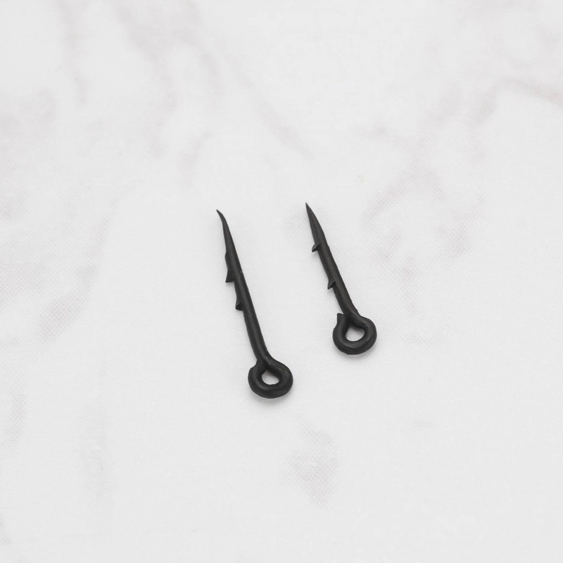 ECSiNG 60pcs Metal Bait Spike Carp Fishing Hook Fishing Hooks