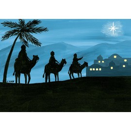 Set of 15 Christmas Cards - Magi