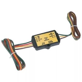 United Pacific 4 To 3 Wire Trailer Light Converter W/ 24 Inch Wire On Each Side