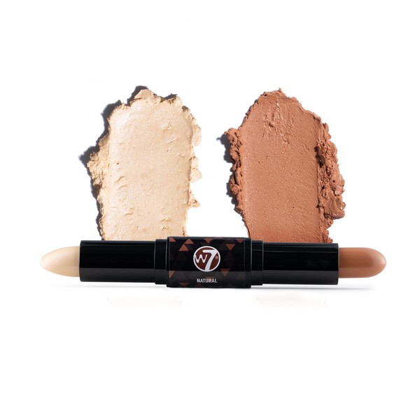 W7 Contour Stick - Double-Ended Creamy Contour & Highlight Makeup